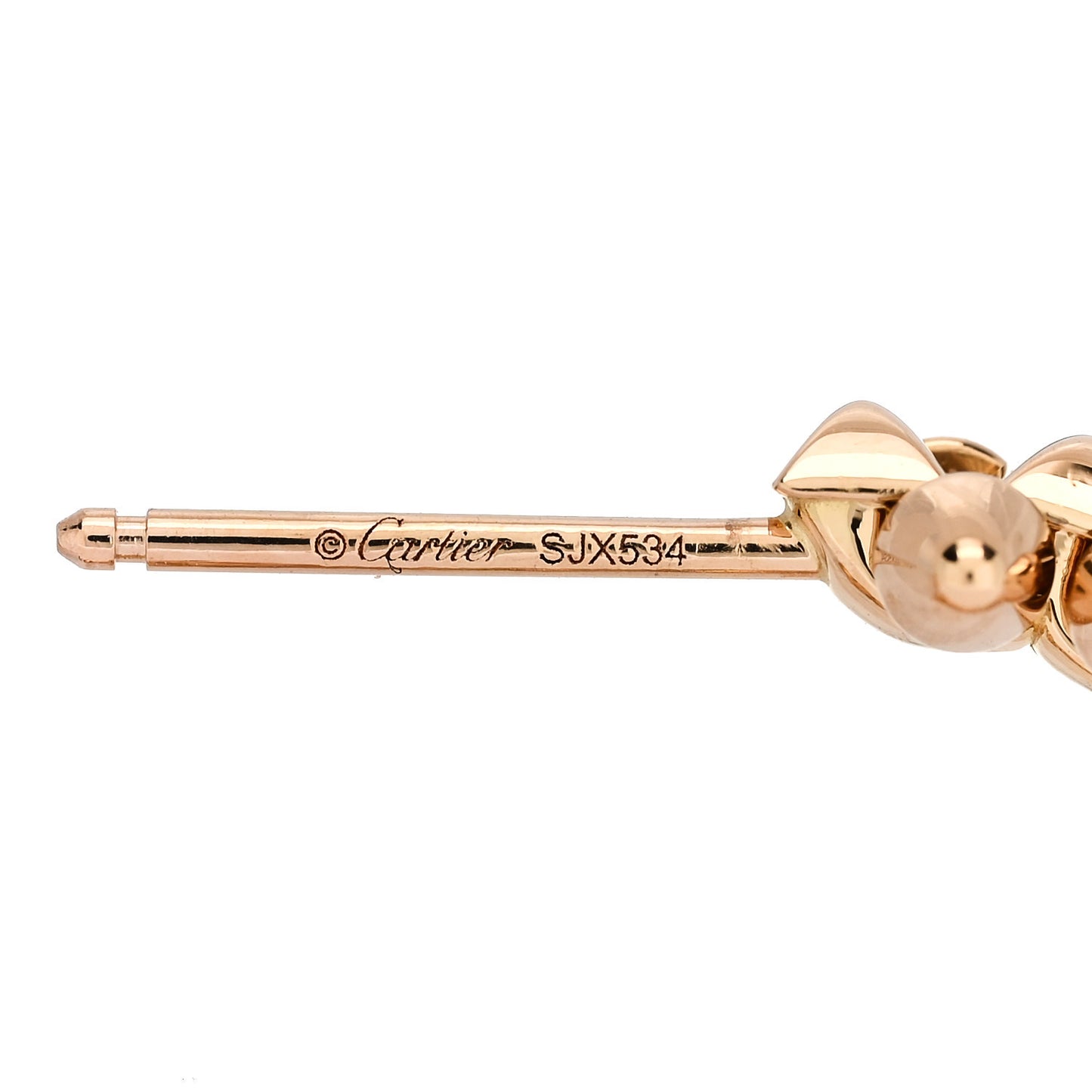 18K Pink Gold Small Clash de Cartier Earrings