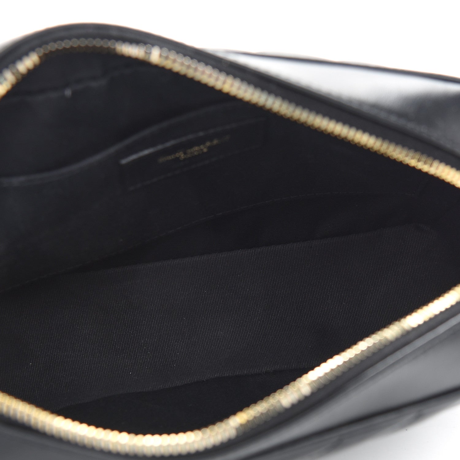 Saint Laurent Calfskin Matelasse Monogram Lou Camera Bag Black 5 of 9