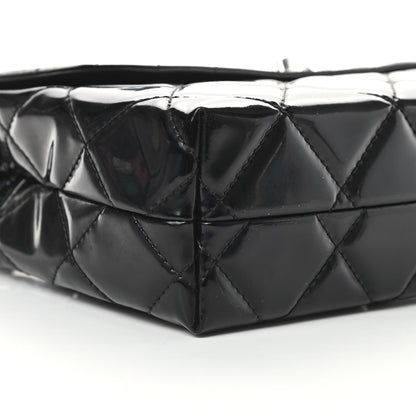 Chanel Vinyl Quilted In the Business Flap Bag Black 10 of 14