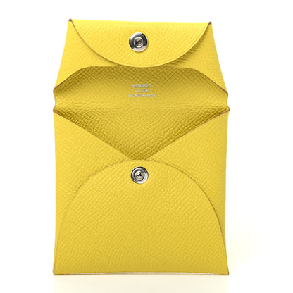 Hermes Epsom Bastia Coin Purse Lime 3 of 3
