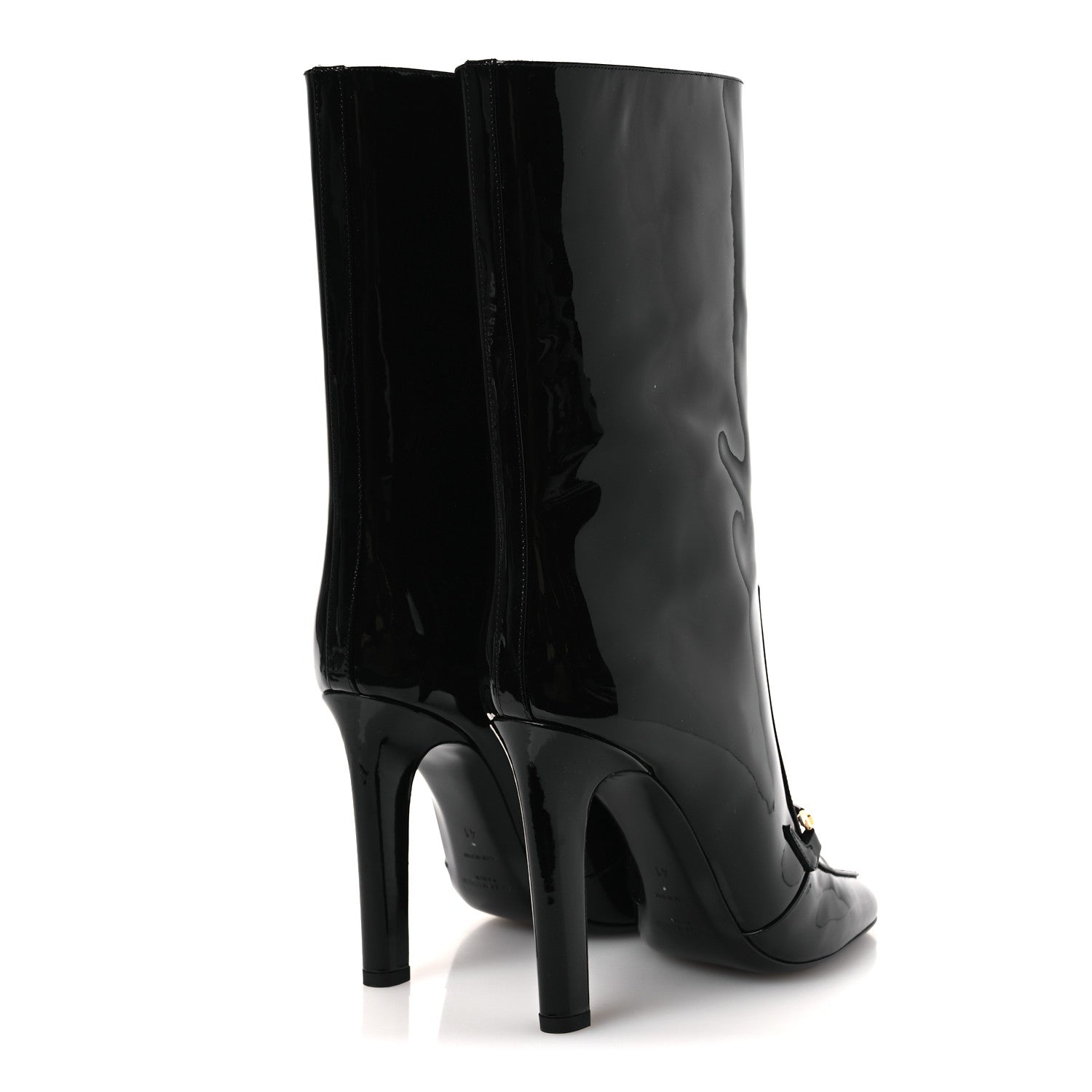 Saint Laurent Vernice Grupy Who 70 Boots 41 Black 5 of 10