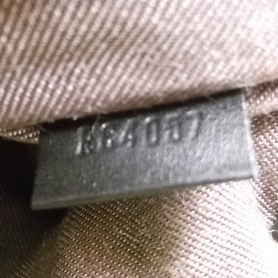 Patent Monogram Shearling Sac Thunder
