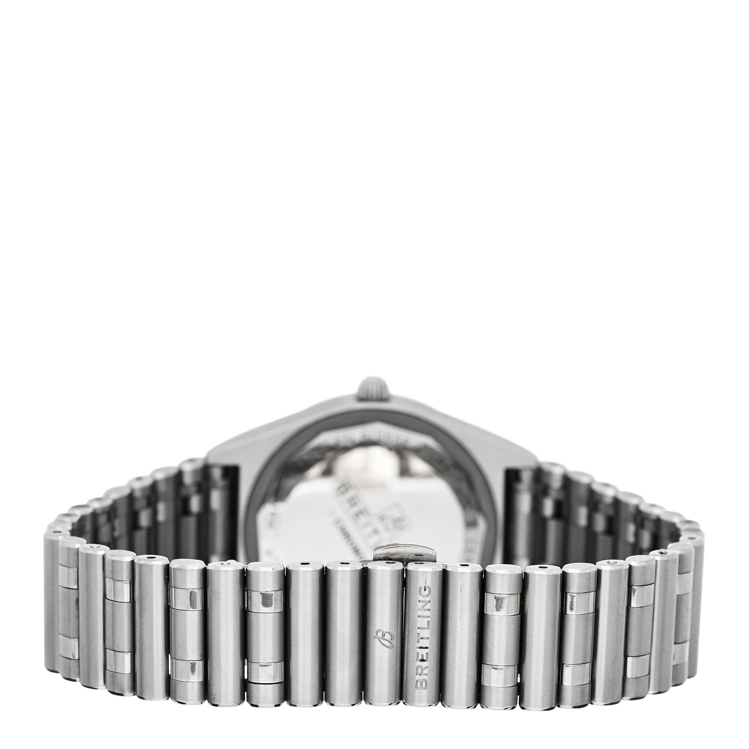 Breitling Stainless Steel Diamond Bezel 32mm Chronomat Quartz Watch Silver A77310591A1A1 3 of 5