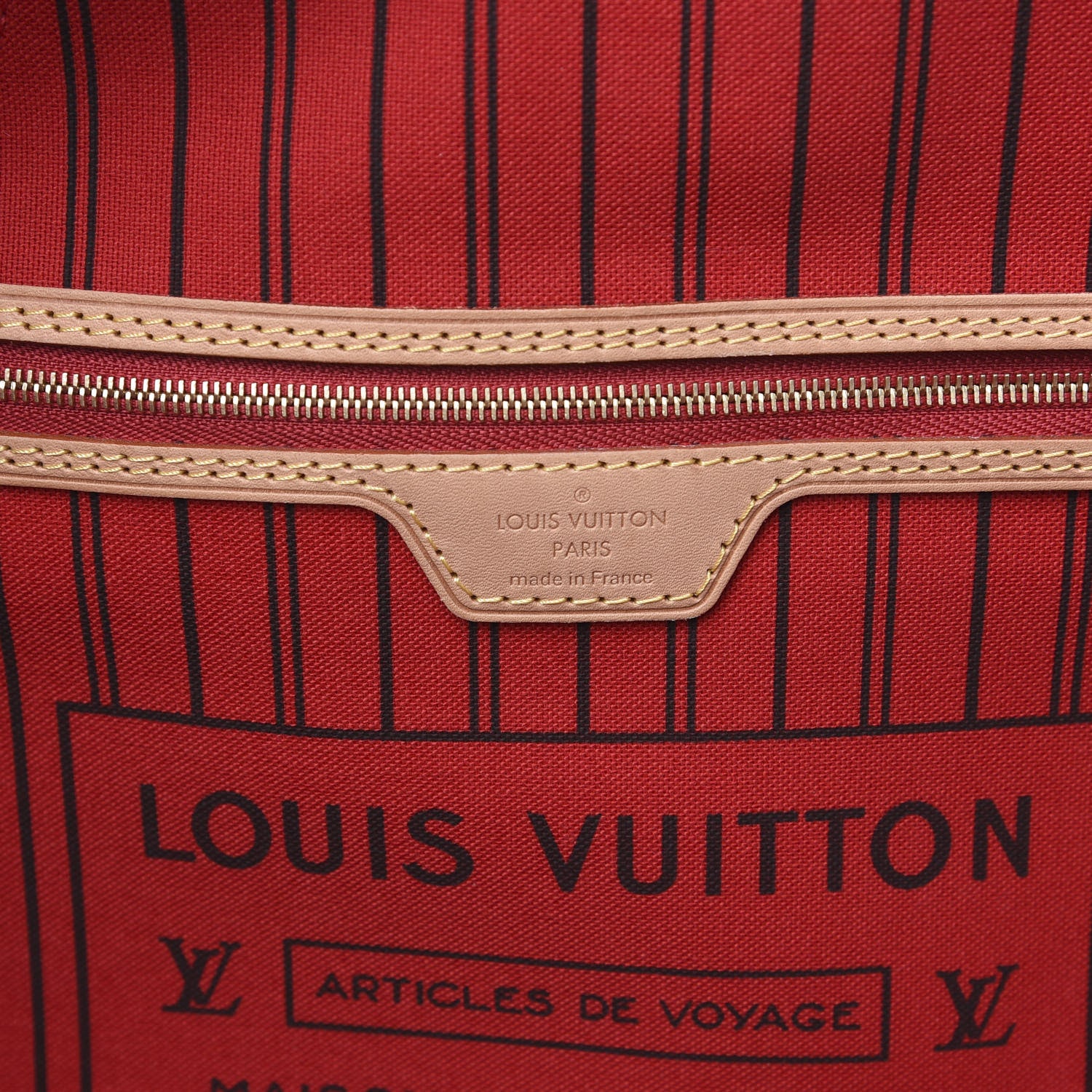 Louis Vuitton Monogram Neo Neverfull MM Cherry 5 of 10