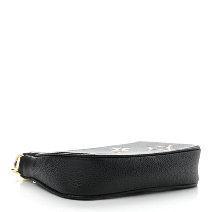 Louis Vuitton Empreinte Monogram Giant Mini Pochette Accessories Black 5 of 7