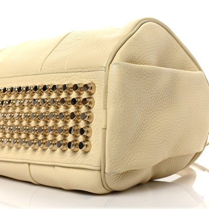 Alexander Wang Pebbled Lambskin Rocco Soft Meringue Pale Gold Hardware 8 of 8