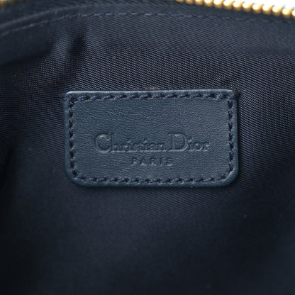 Christian Dior Monogram Mini Saddle Pochette Blue 6 of 11