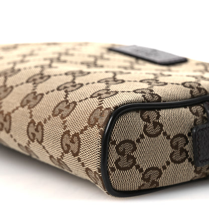 Gucci Monogram Belt Bag Dark Brown 10 of 12