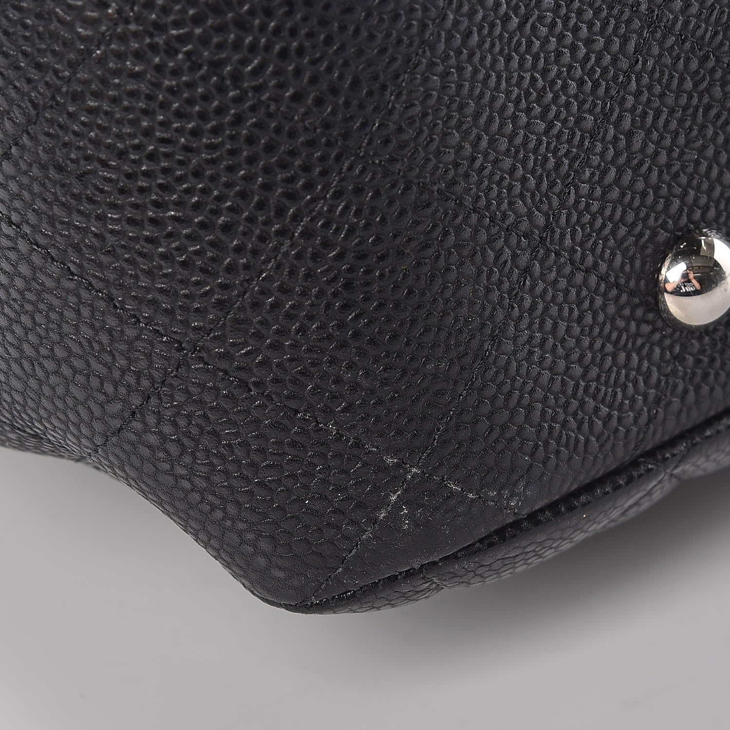 Chanel Caviar Quilted Large Shopping Tote Black 8 of 9