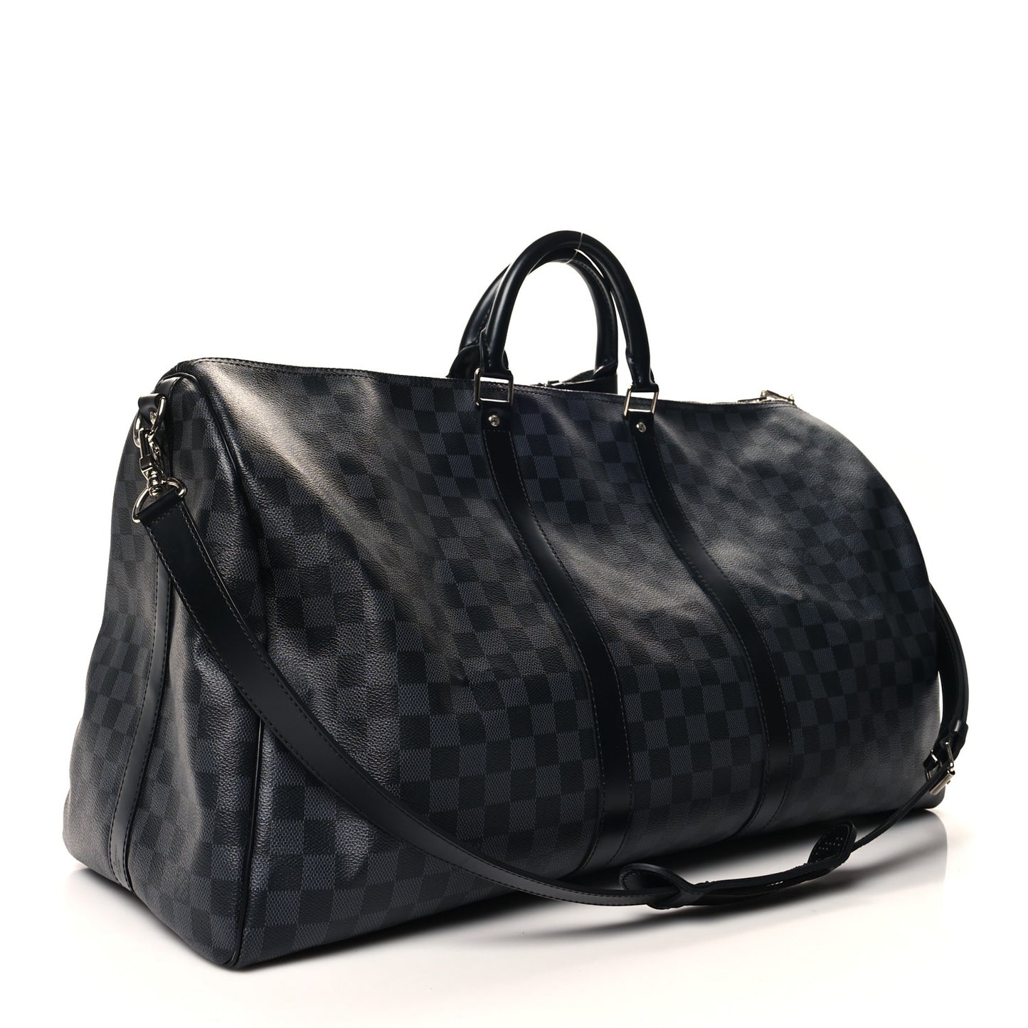 Damier Graphite Keepall Bandouliere 55