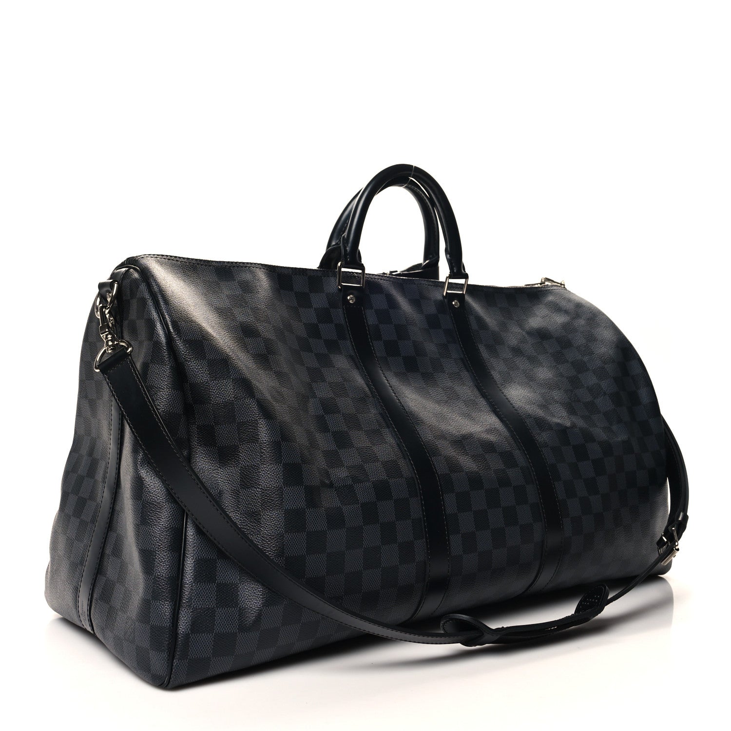 Louis Vuitton Damier Graphite Keepall Bandouliere 55 2 of 11