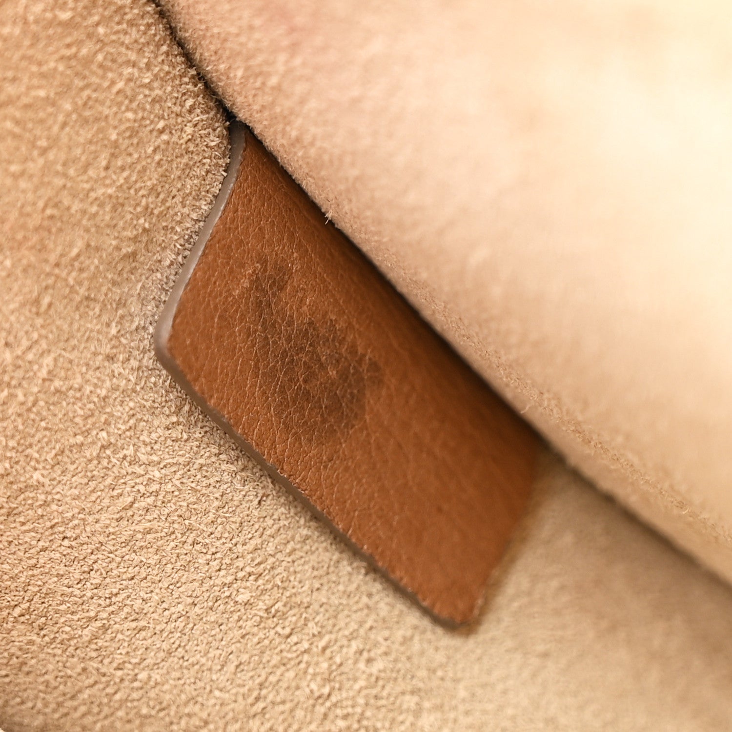 Chloe Calfskin Georgia Crossbody Bag Chestnut Cream 11 of 12