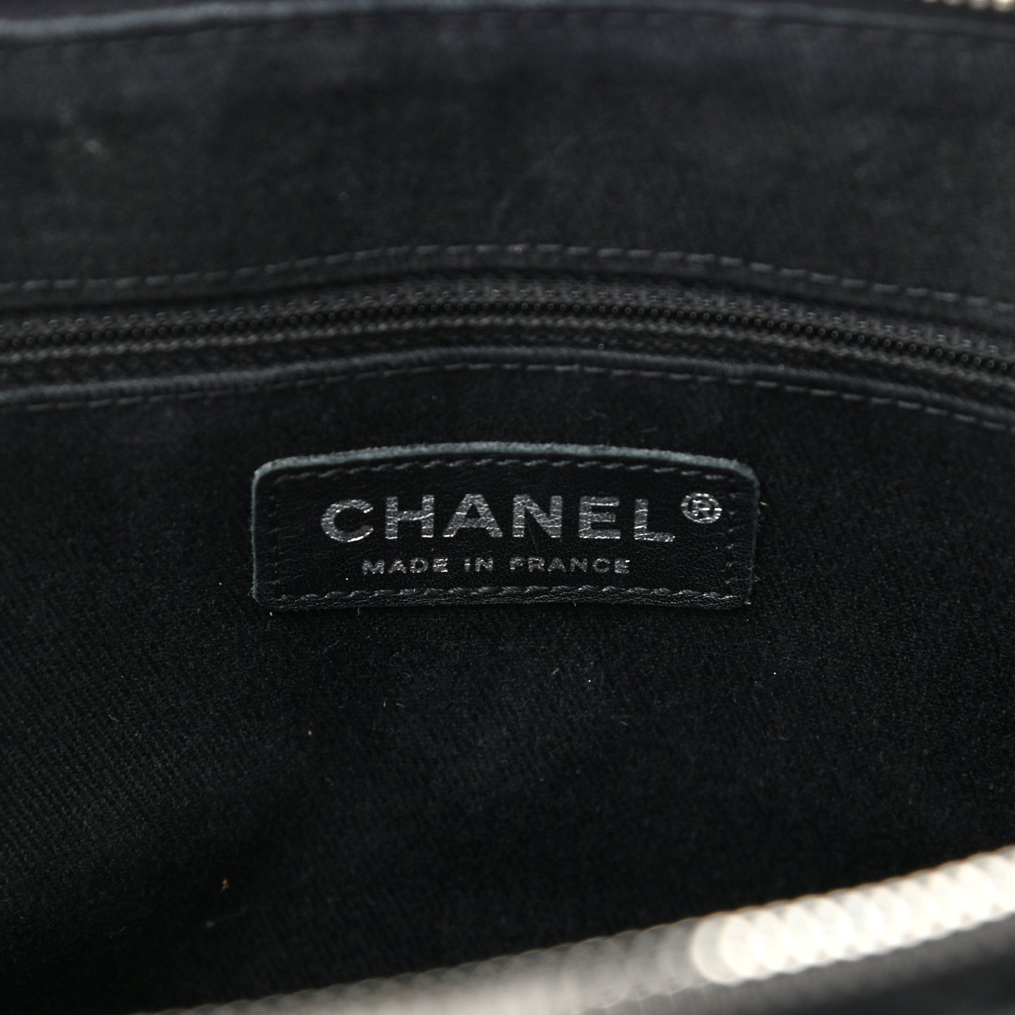 Vinyl Quilted In The Business Tote Black