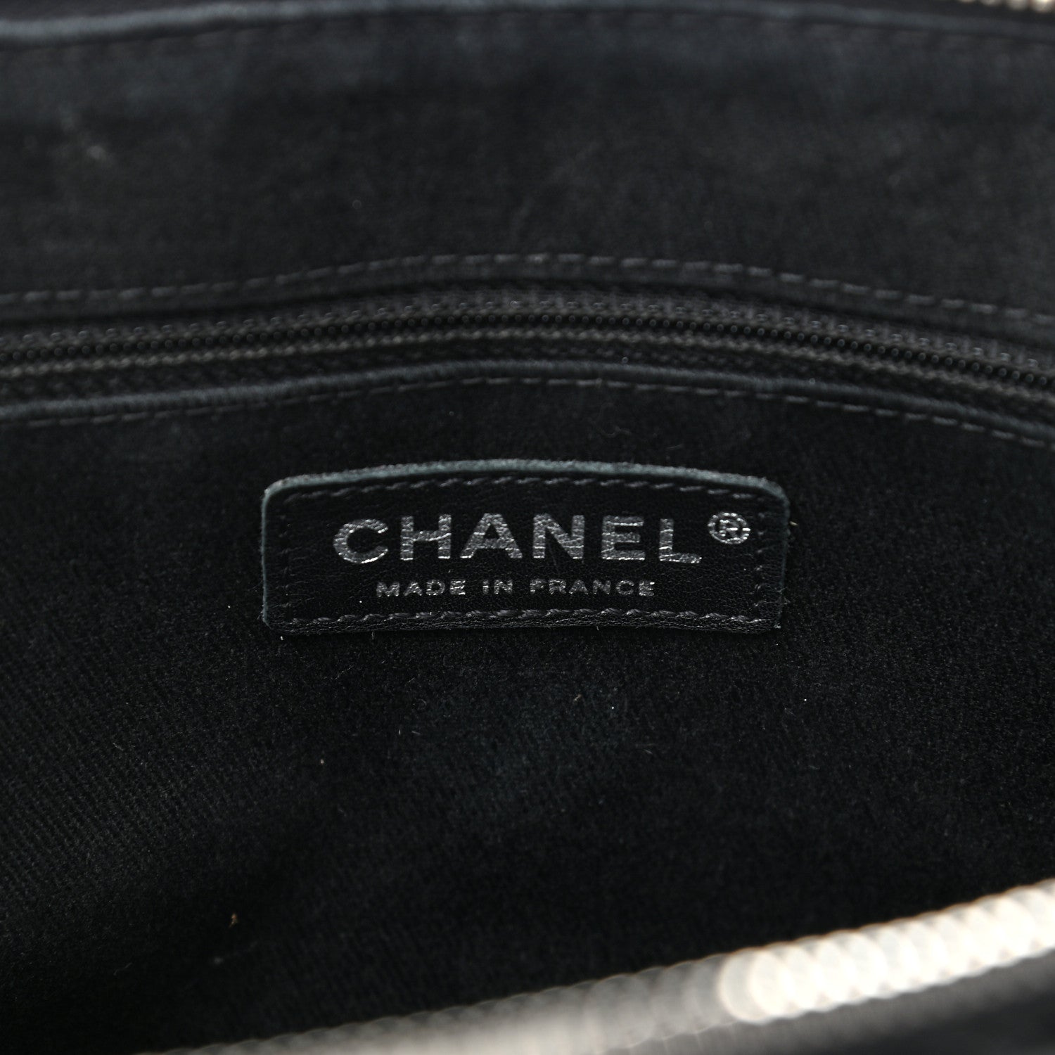 Chanel Vinyl Quilted In The Business Tote Black 6 of 14