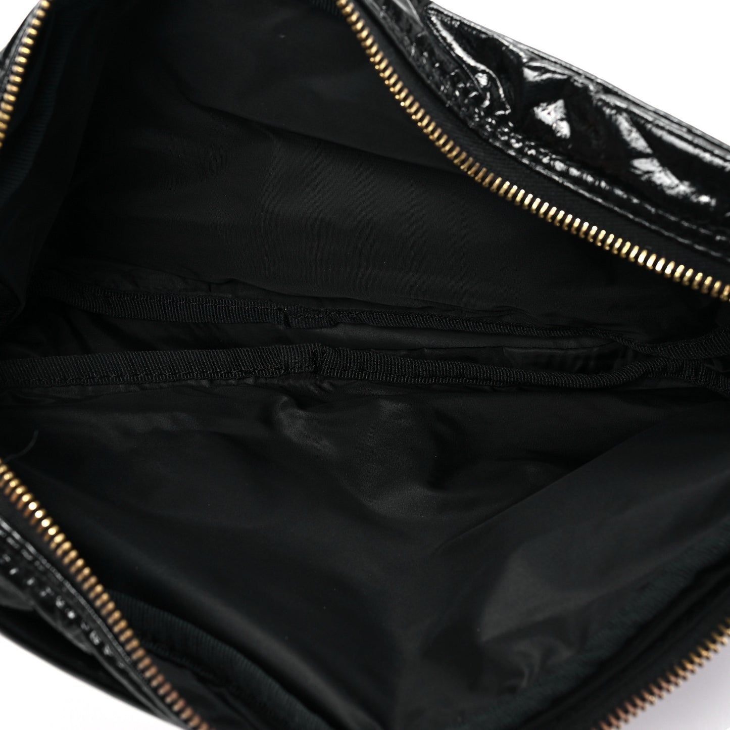Vernice Cosmetic Pouch Black