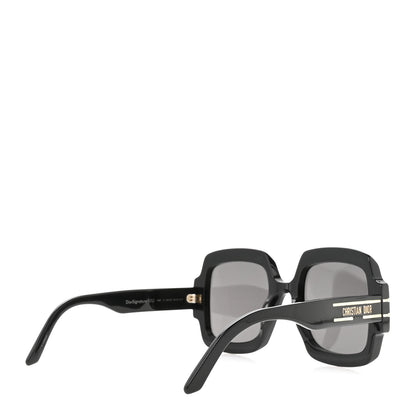 Christian Dior Acetate Diorsignature S1U Square Sunglasses Black 4 of 9