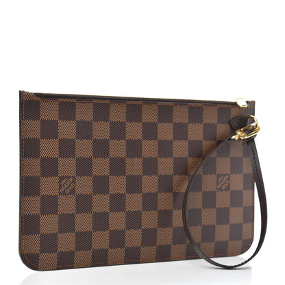 Louis Vuitton Damier Ebene Neverfull MM GM Pochette 3 of 7