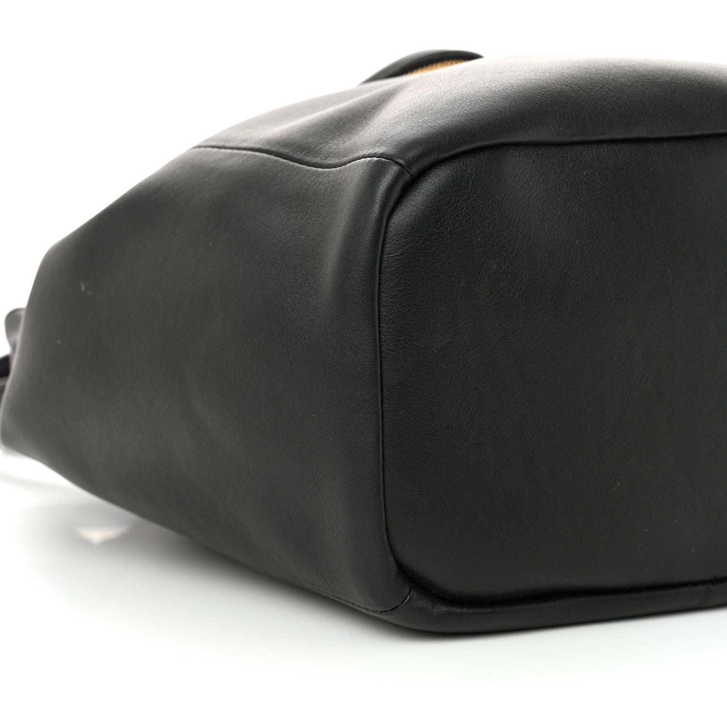 Bottega Veneta Calfskin Small Beak Tote Black 10 of 12