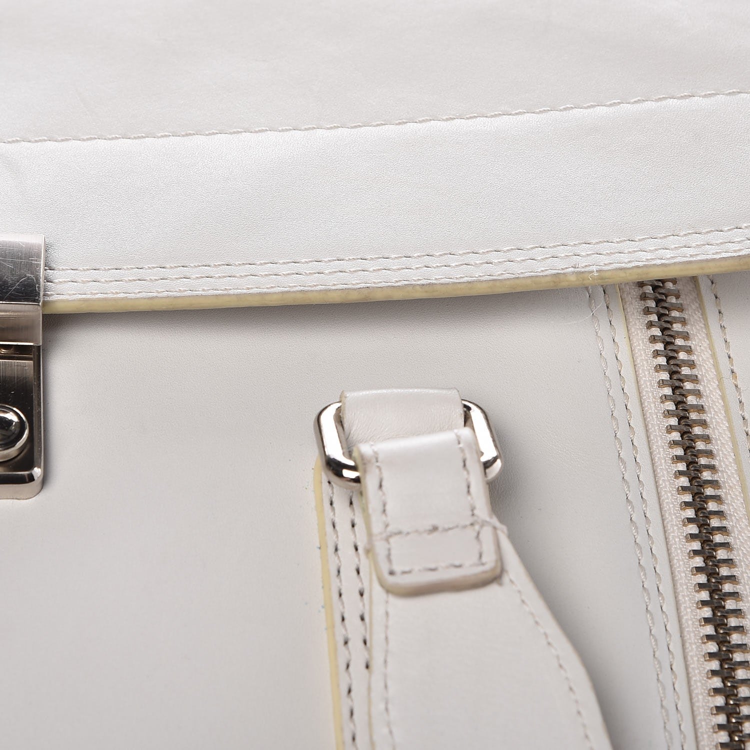 3.1 Phillip Lim 3.1 Calfskin Large Pashli Satchel White 15 of 23