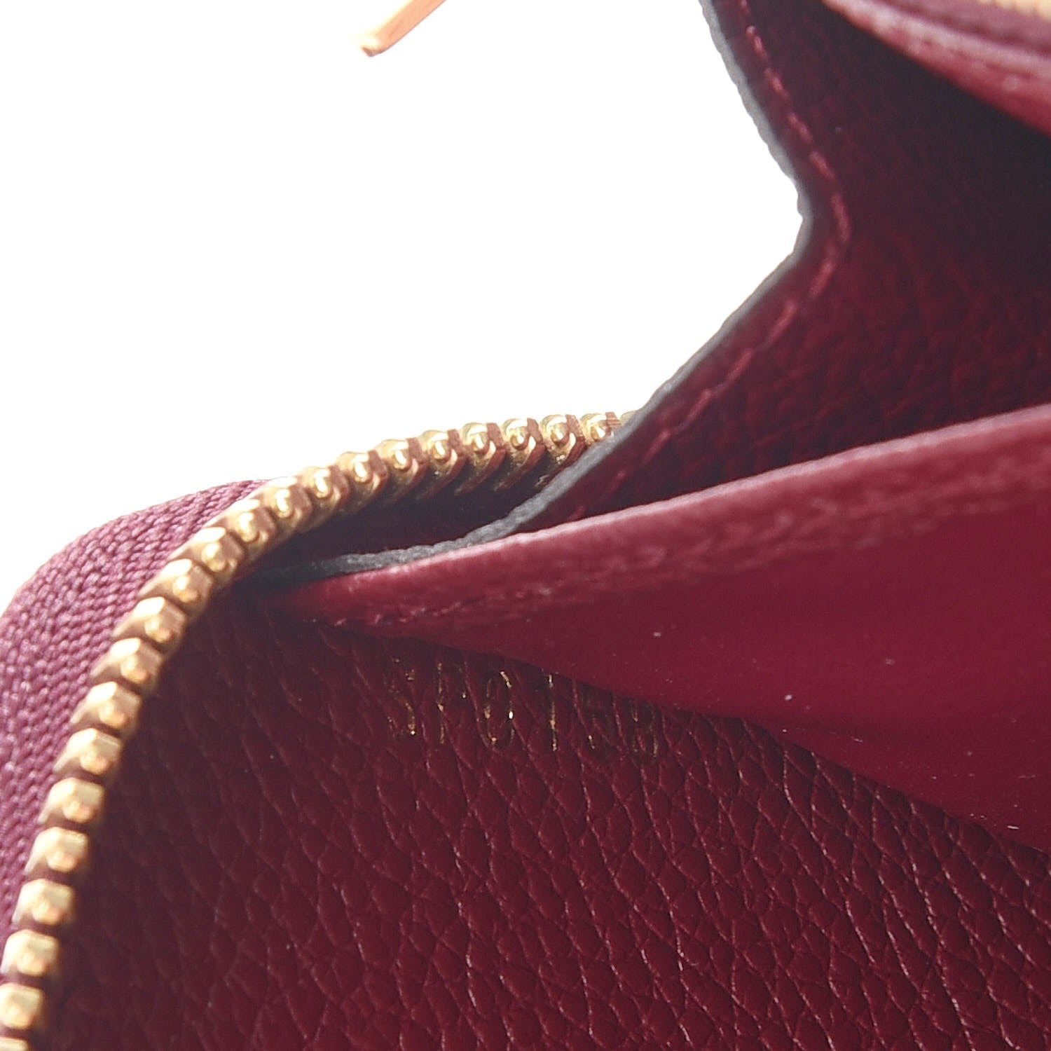 Louis Vuitton Empreinte Zippy Wallet Raisin 7 of 8