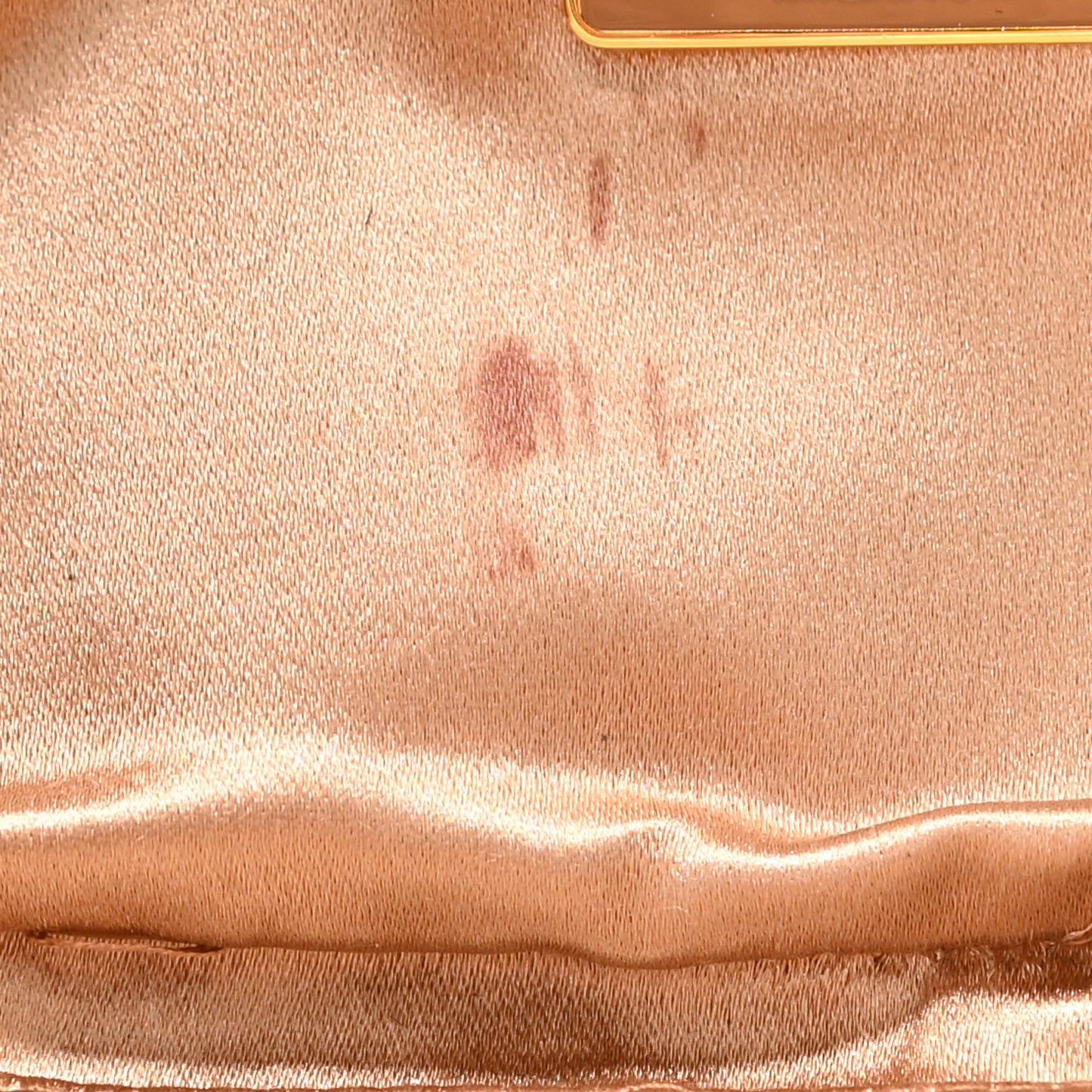 Sequin Camouflage Pochette Clutch Bronze Multicolor