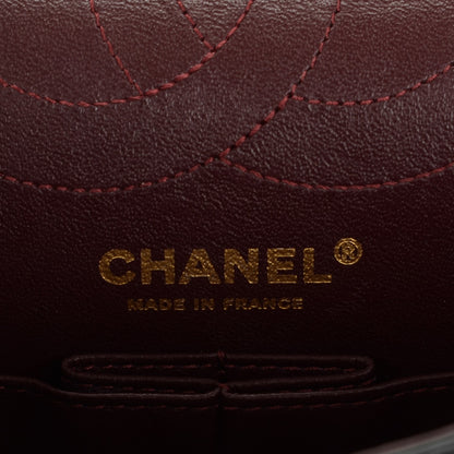 Chanel Aged Calfskin Quilted 2.55 Reissue 225 Flap Black 6 of 7