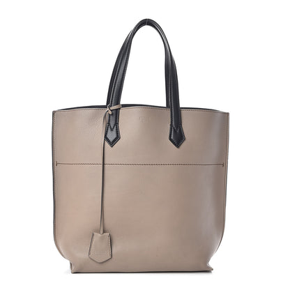 Fendi Vitello All In Shopper Tote Tortora Black 1 of 9