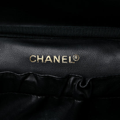 Chanel Caviar Vanity Cosmetic Case Black 6 of 12