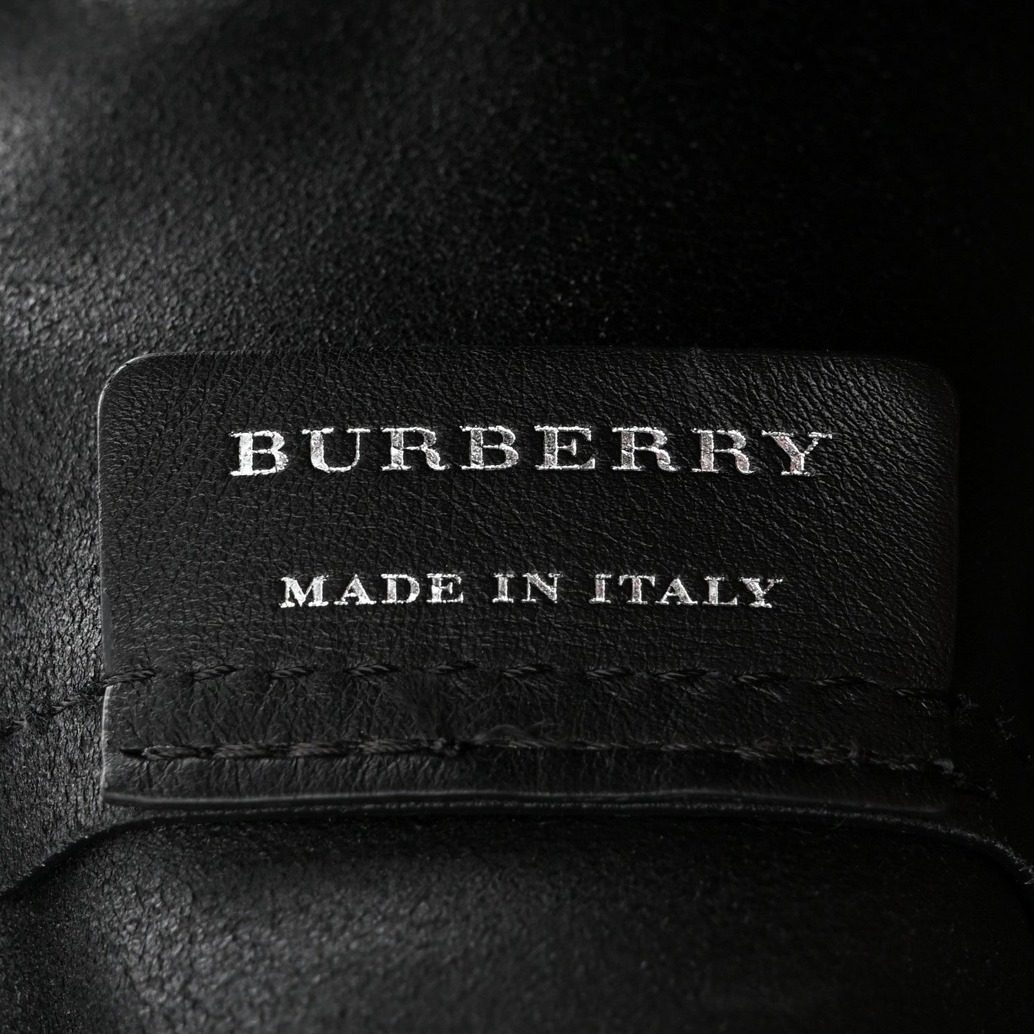 Burberry Calfskin Large Belt Tote Black 7 of 13