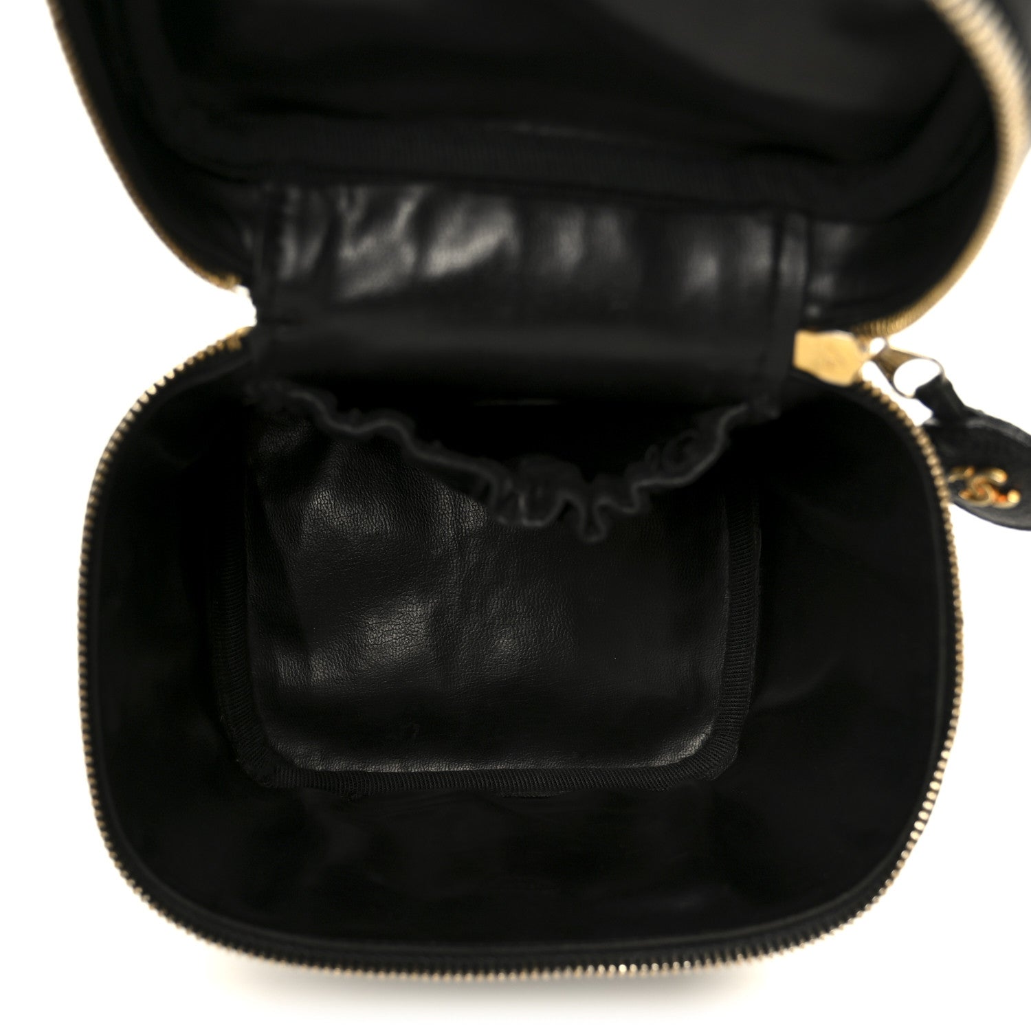 Chanel Caviar Vanity Cosmetic Case Black 5 of 10