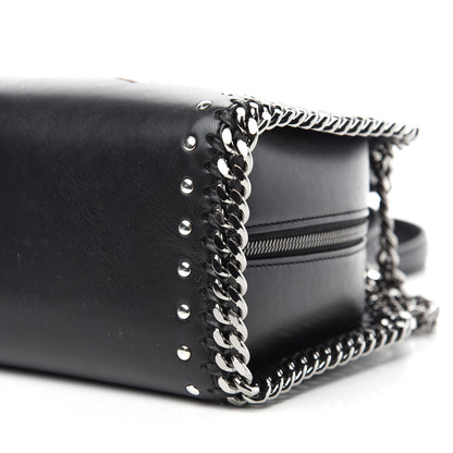 Stella McCartney Eco Alter Nappa Mini Falabella Box Bird Top Handle Bag Black 7 of 10