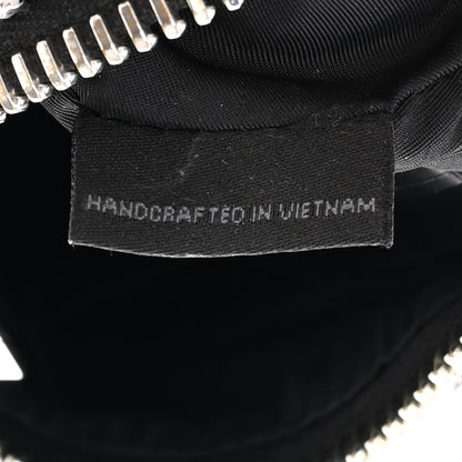 Alexander Wang Mesh Crystal Rhinestone Mini Heiress Pouch Black Silver 7 of 12