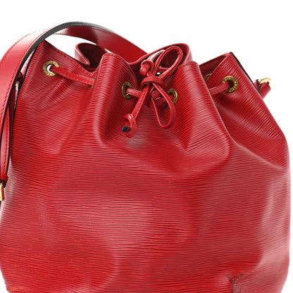 Louis Vuitton Epi Petit Noe Castillan Red 15 of 15