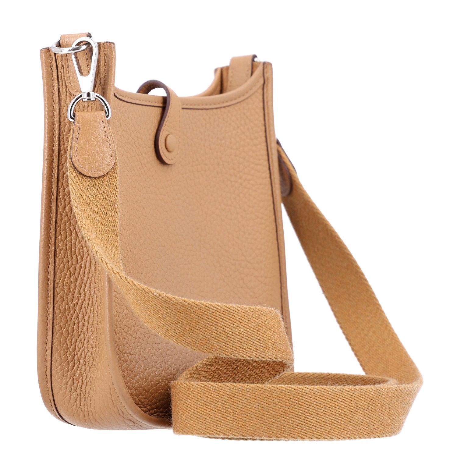 Hermes Taurillon Clemence Evelyne TPM Biscuit 3 of 10