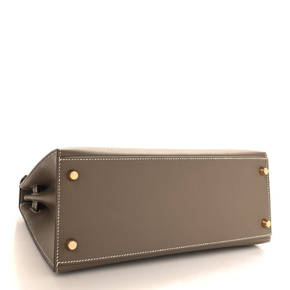 Hermes Epsom Kelly Sellier 28 Etoupe 4 of 11