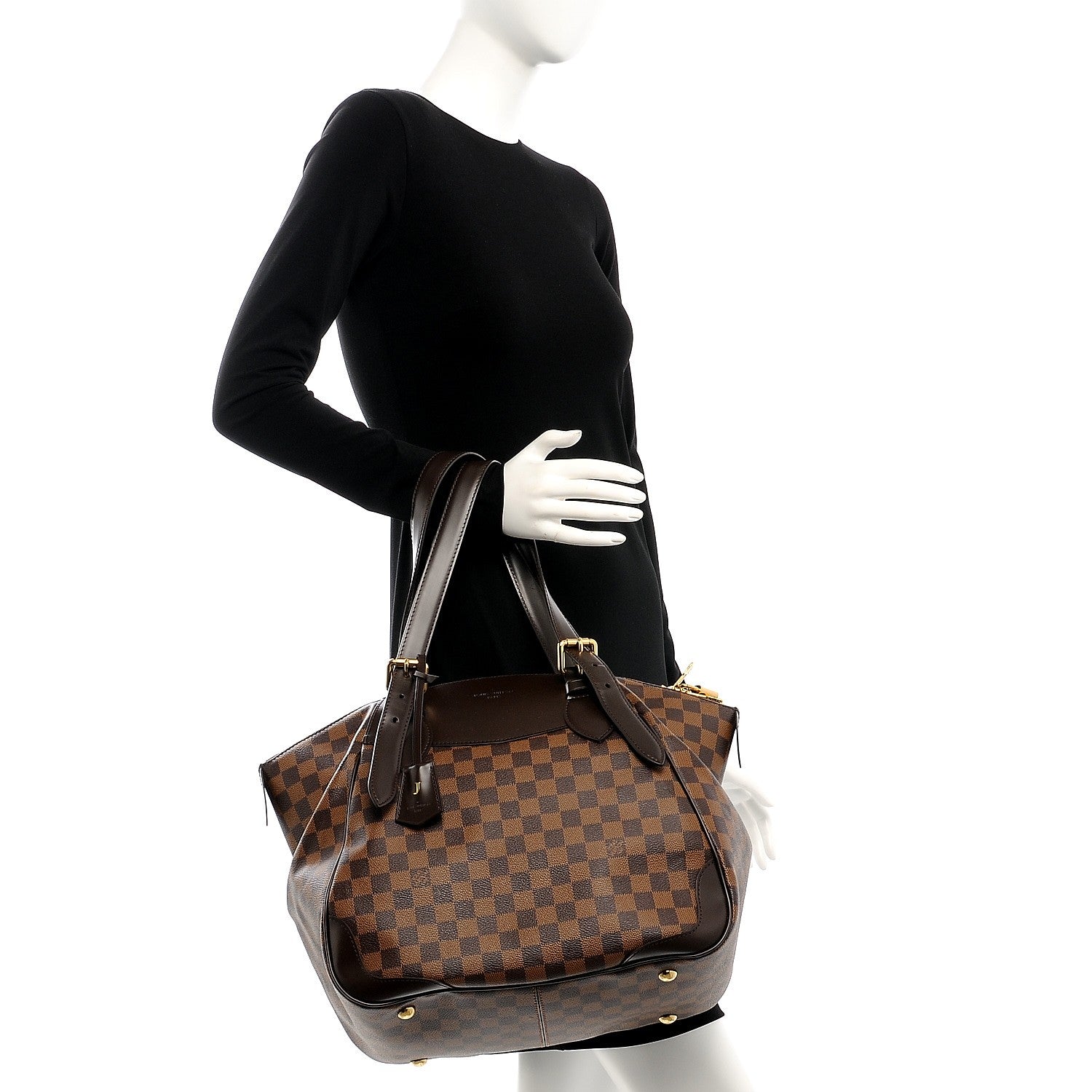Louis Vuitton Damier Ebene Verona GM 2 of 9