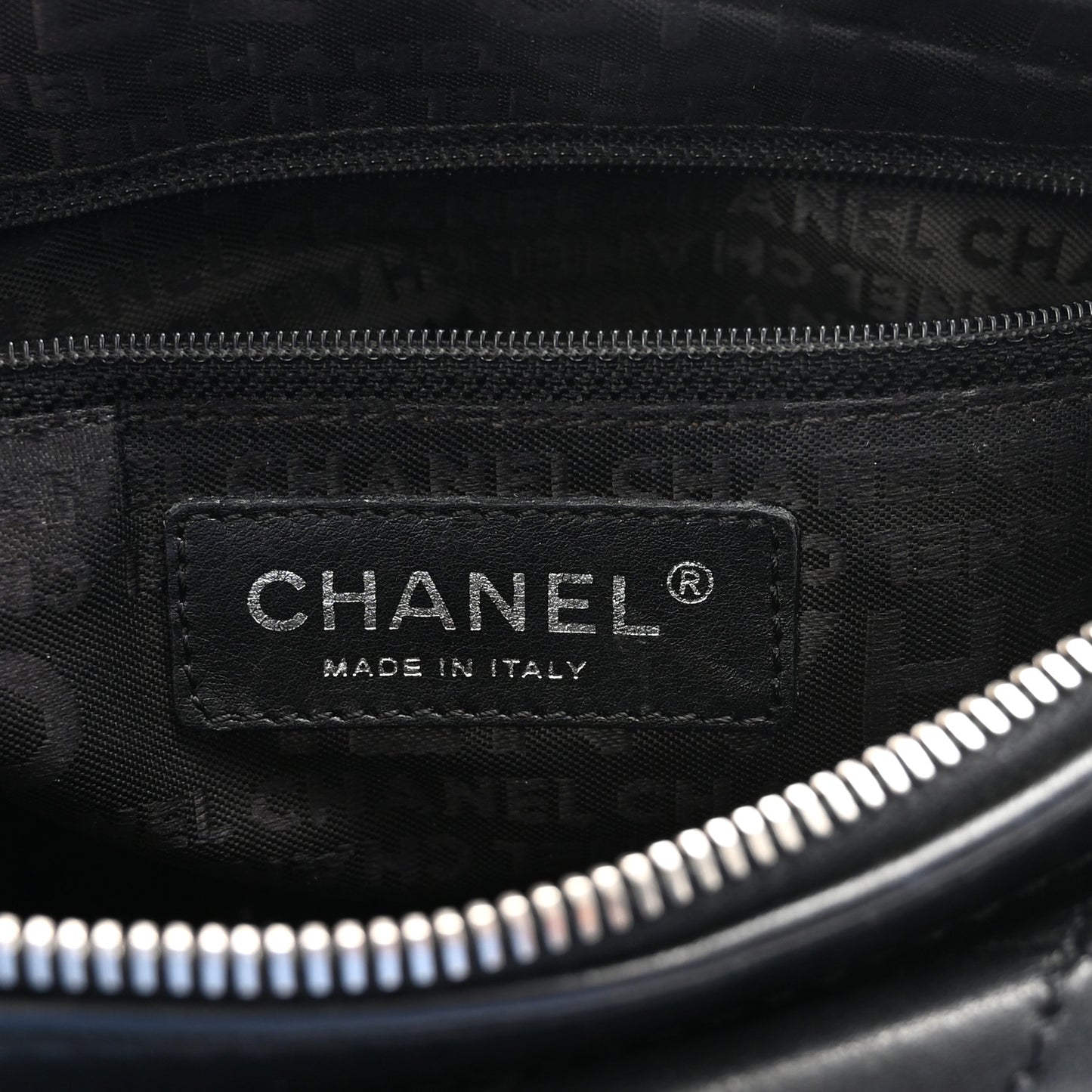 Lambskin Quilted Bowler Flap Shoulder Bag Black