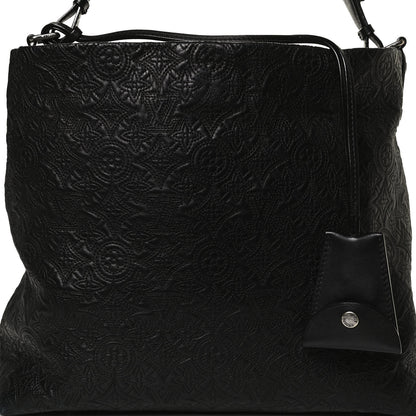 Louis Vuitton Monogram Lambskin Antheia Hobo PM Black 8 of 11
