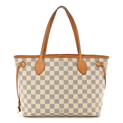 Louis Vuitton Damier Azur Neverfull PM 1 of 20