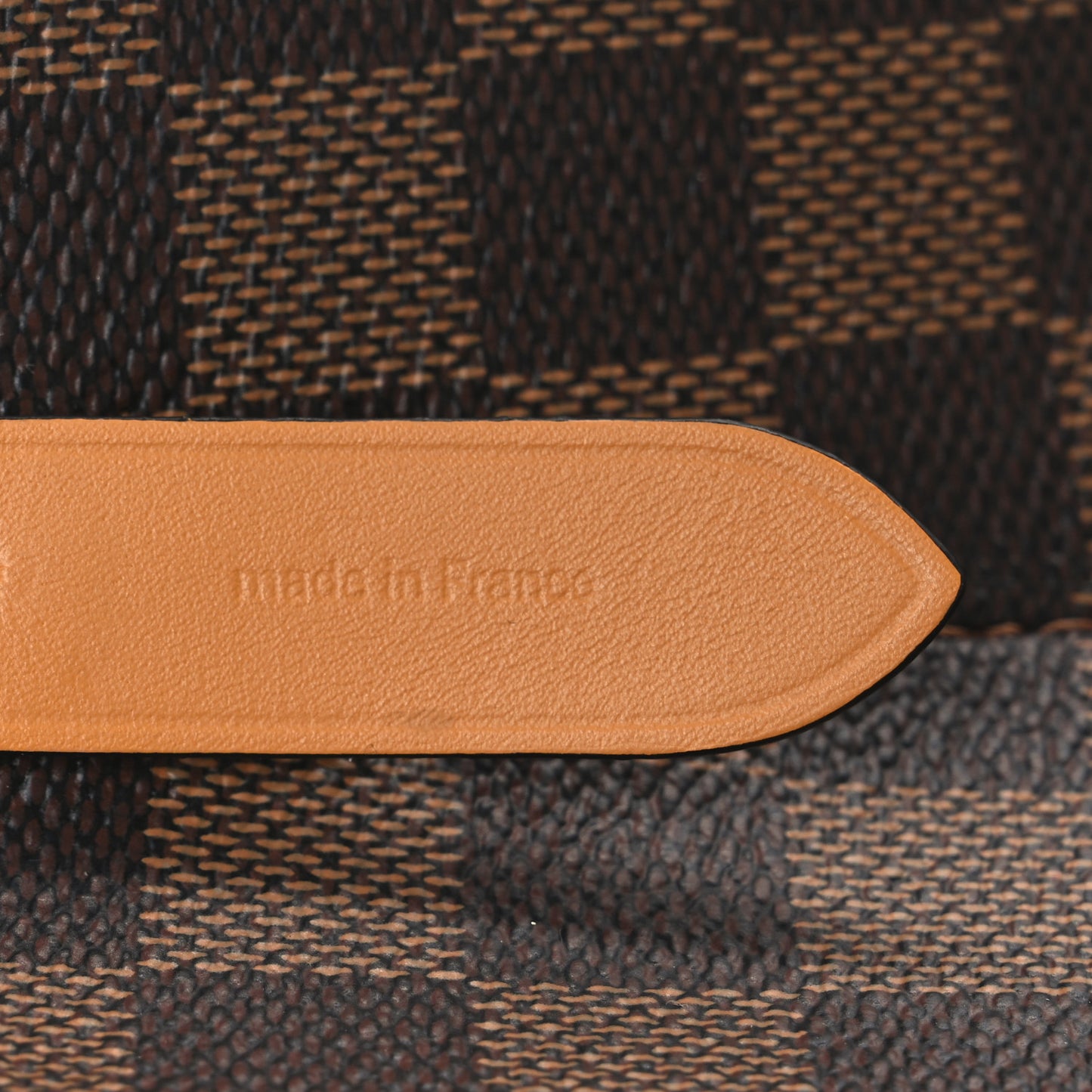 Damier Ebene Neonoe MM Safran