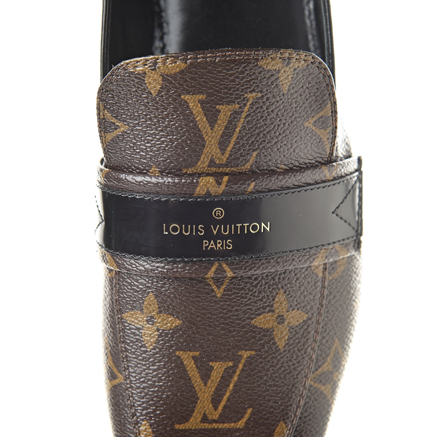 Monogram Upper Case Flat Loafer 38