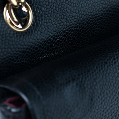Chanel Caviar Quilted Jumbo Double Flap Black 12 of 12