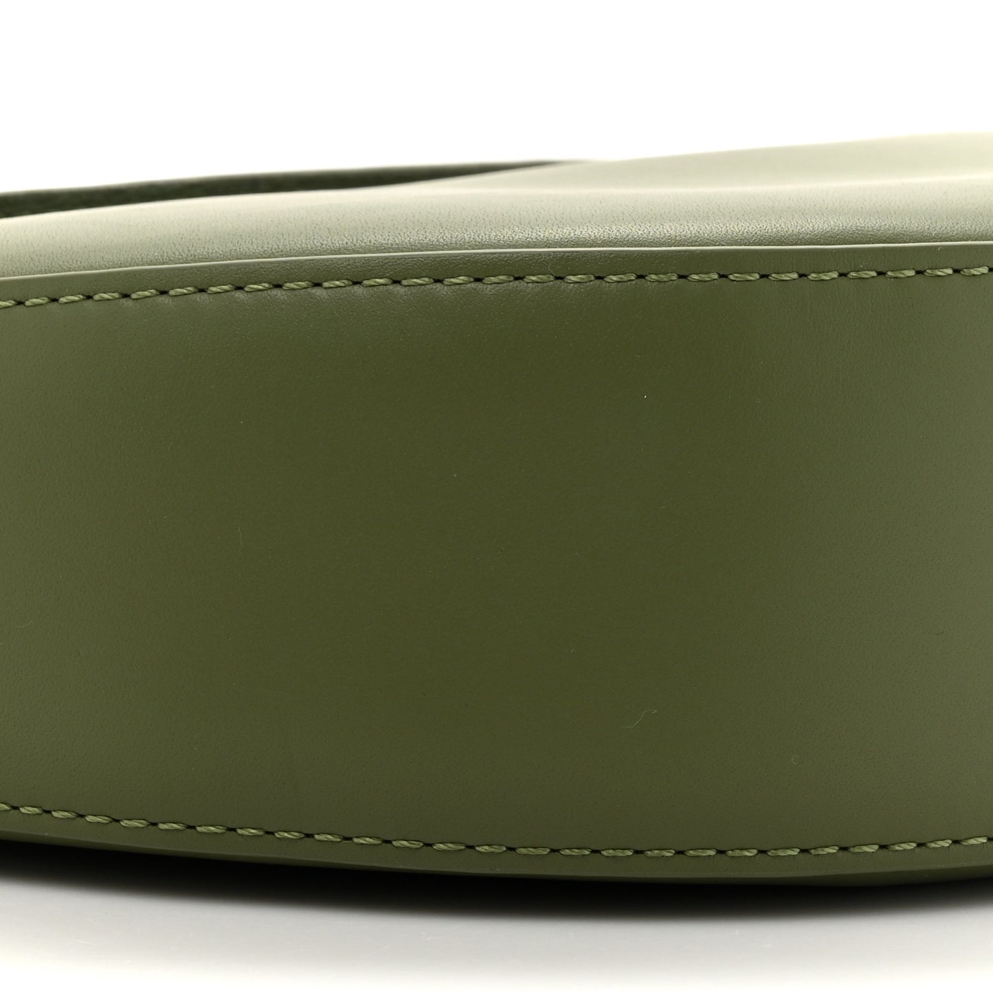 Satin Calfskin Jacquard Luna Bag Avocado Green