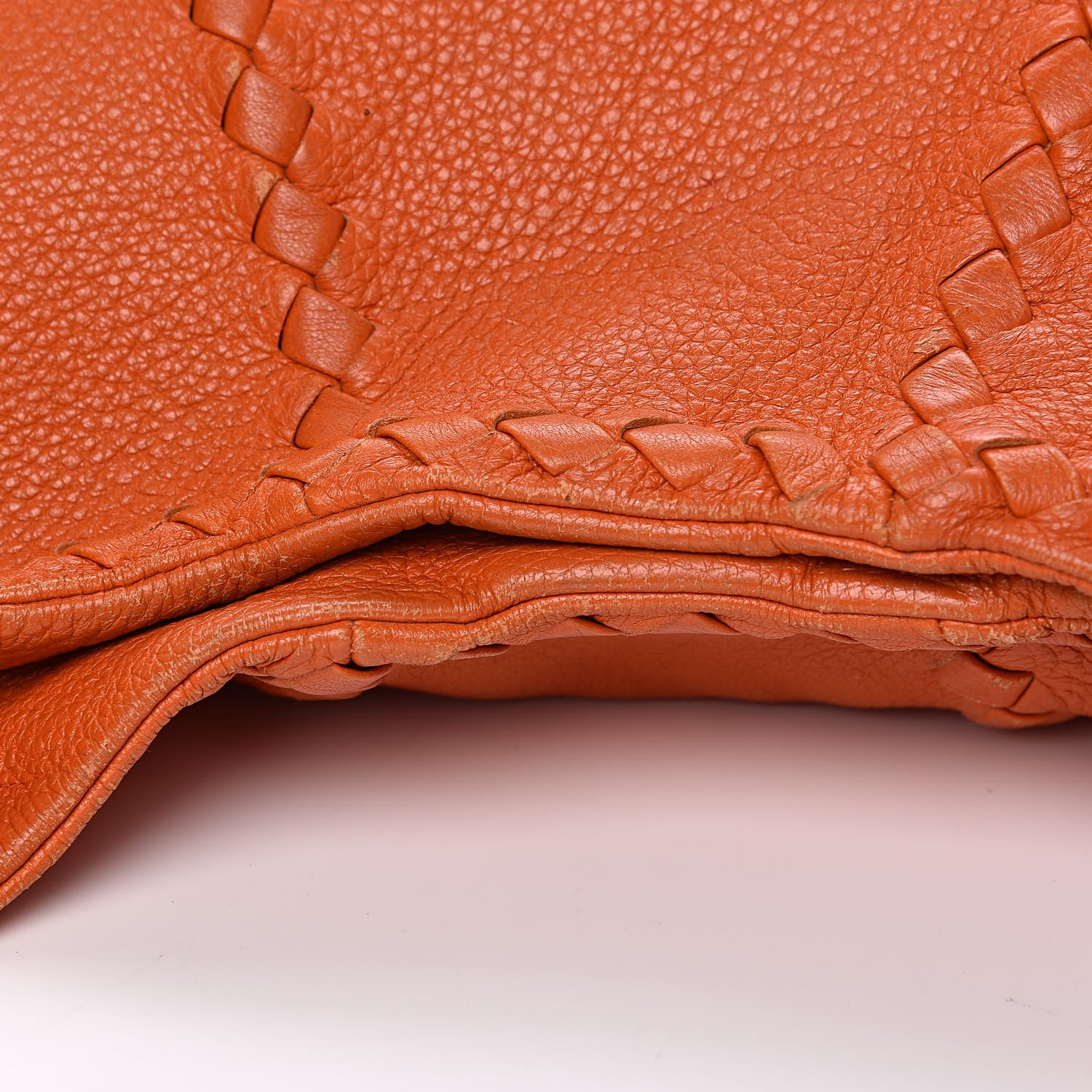 Bottega Veneta Cervo Deerskin Large Hobo Tangerine 14 of 19