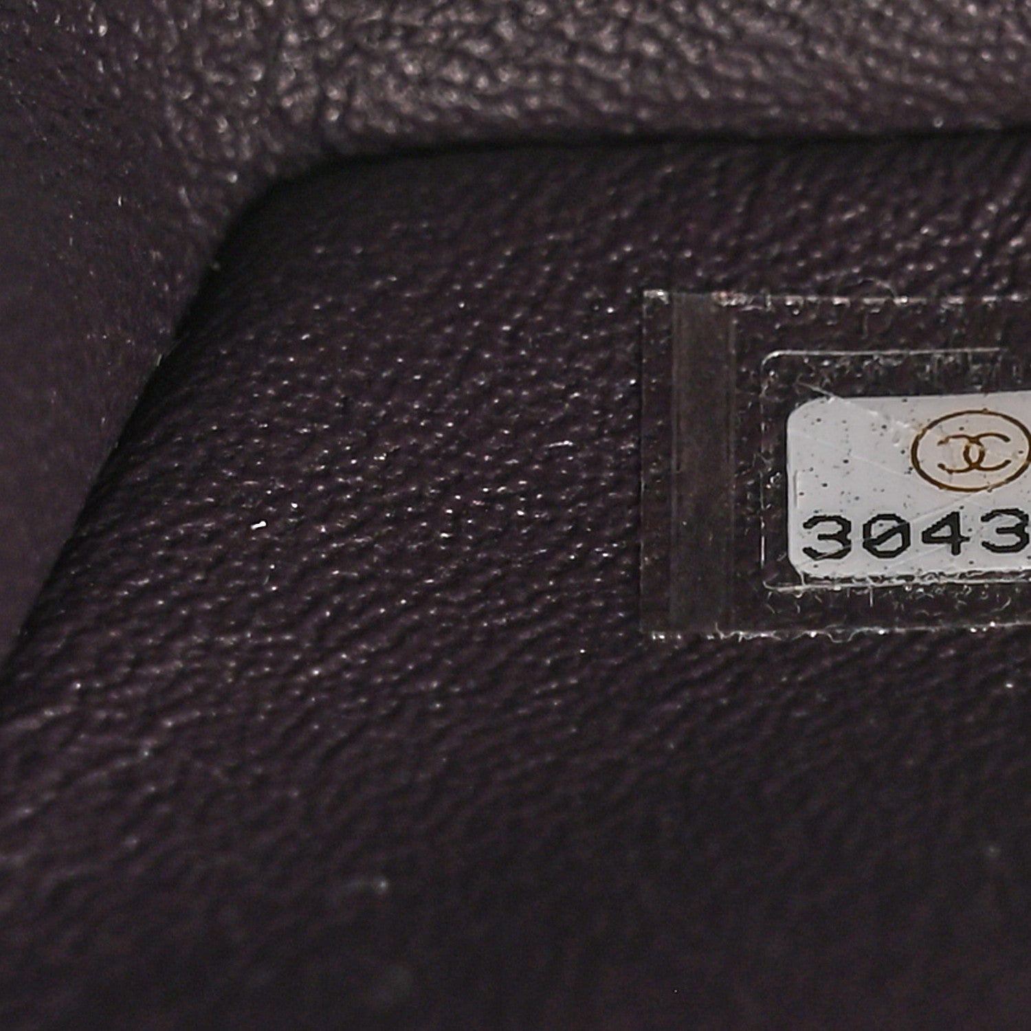 Chanel Lambskin Quilted Mini Rectangular Flap Dark Purple 6 of 9