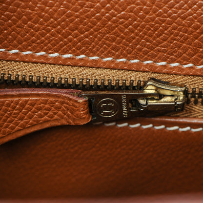 Hermes Courchevel Kelly Sellier 35 Gold 21 of 35