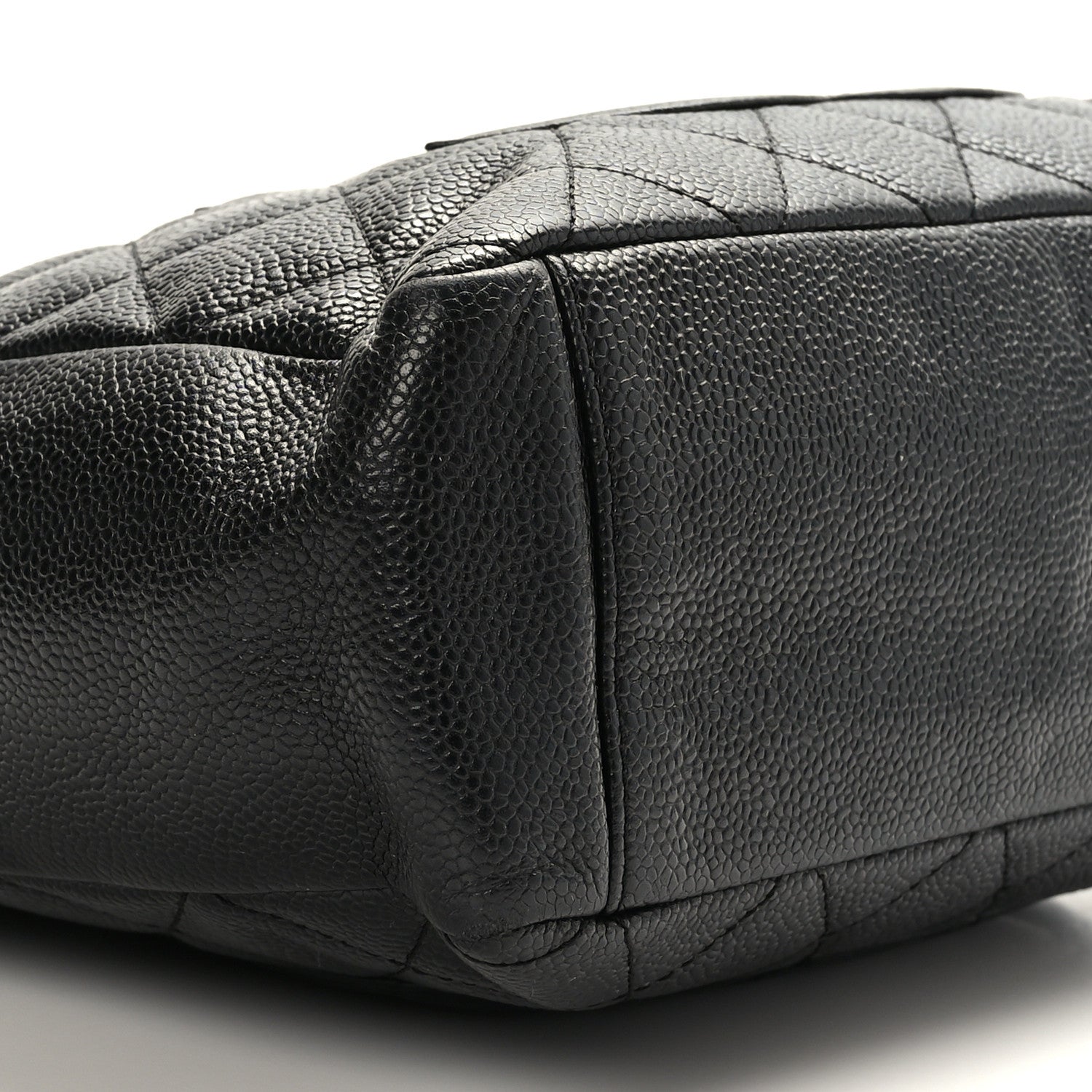 Chanel Caviar Quilted Petit Shopping Tote PST Black 8 of 9