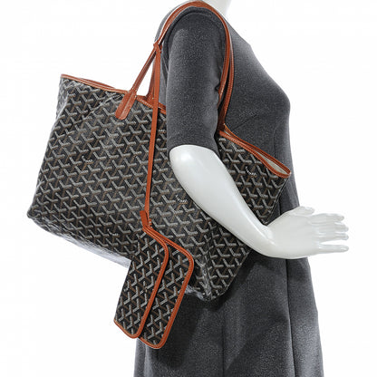 Goyard Goyardine Saint Louis PM Black Gold 12 of 20