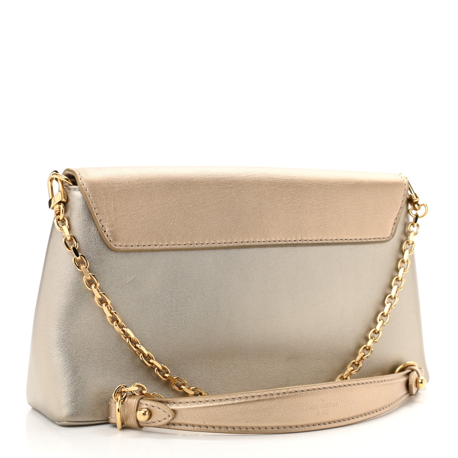 Louis Vuitton Metallic Calfskin Love Note Gold Bronze 3 of 11