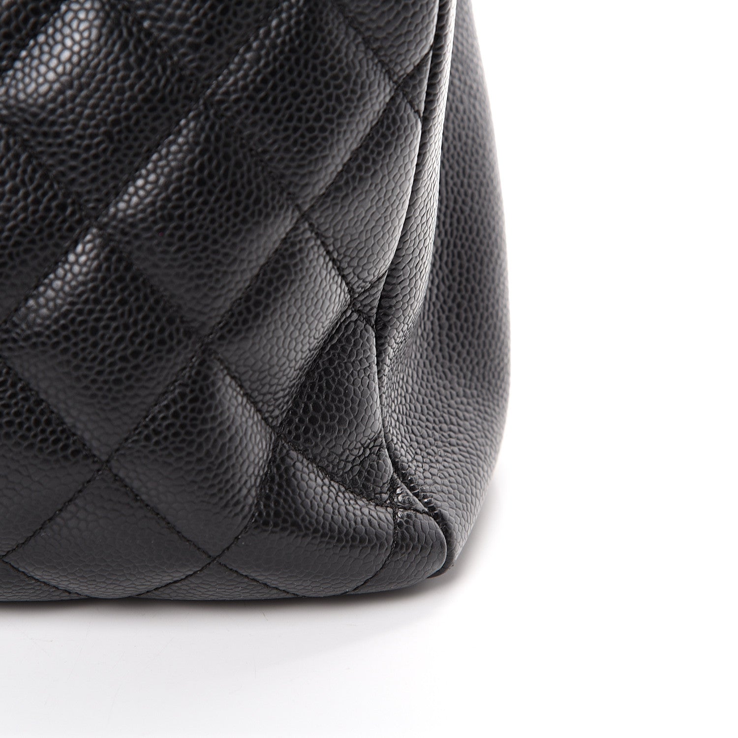 Chanel Caviar Quilted Grand Shopping Tote GST Black 12 of 13